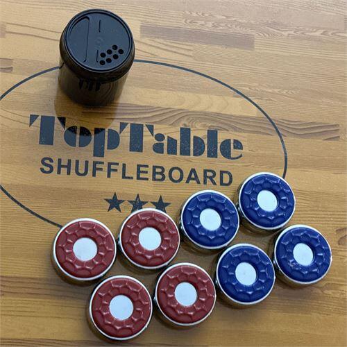 TopTable Shuffleboard Score w/table top 9ft 6/6
