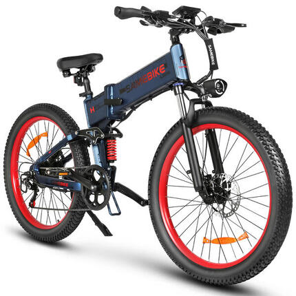Faltbares Elektrofahrrad SAMEBIKE LO26 Plus 26" mit 48V 15Ah Akku