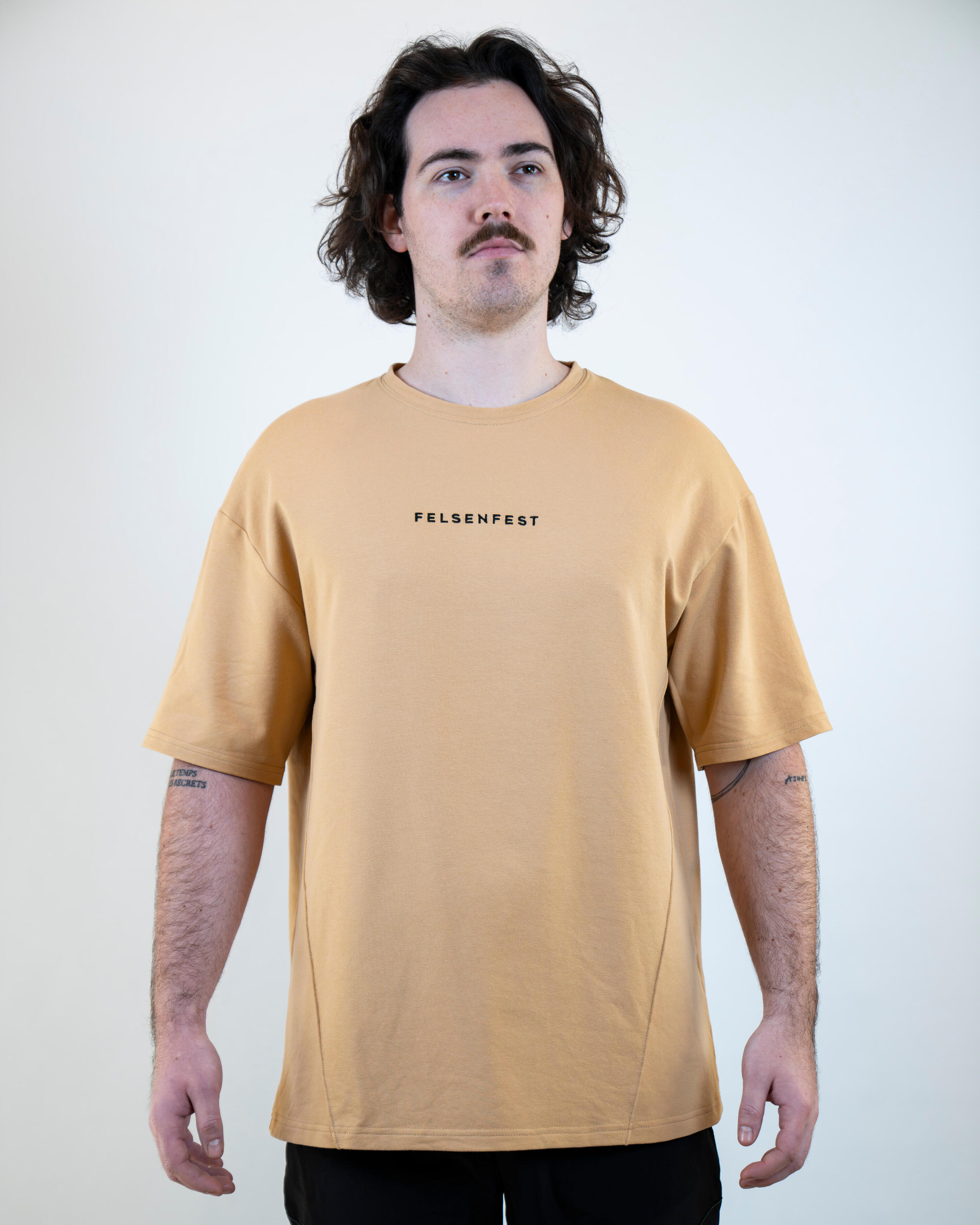 Oversized Boulder-Shirt Volumes Beige 5/7