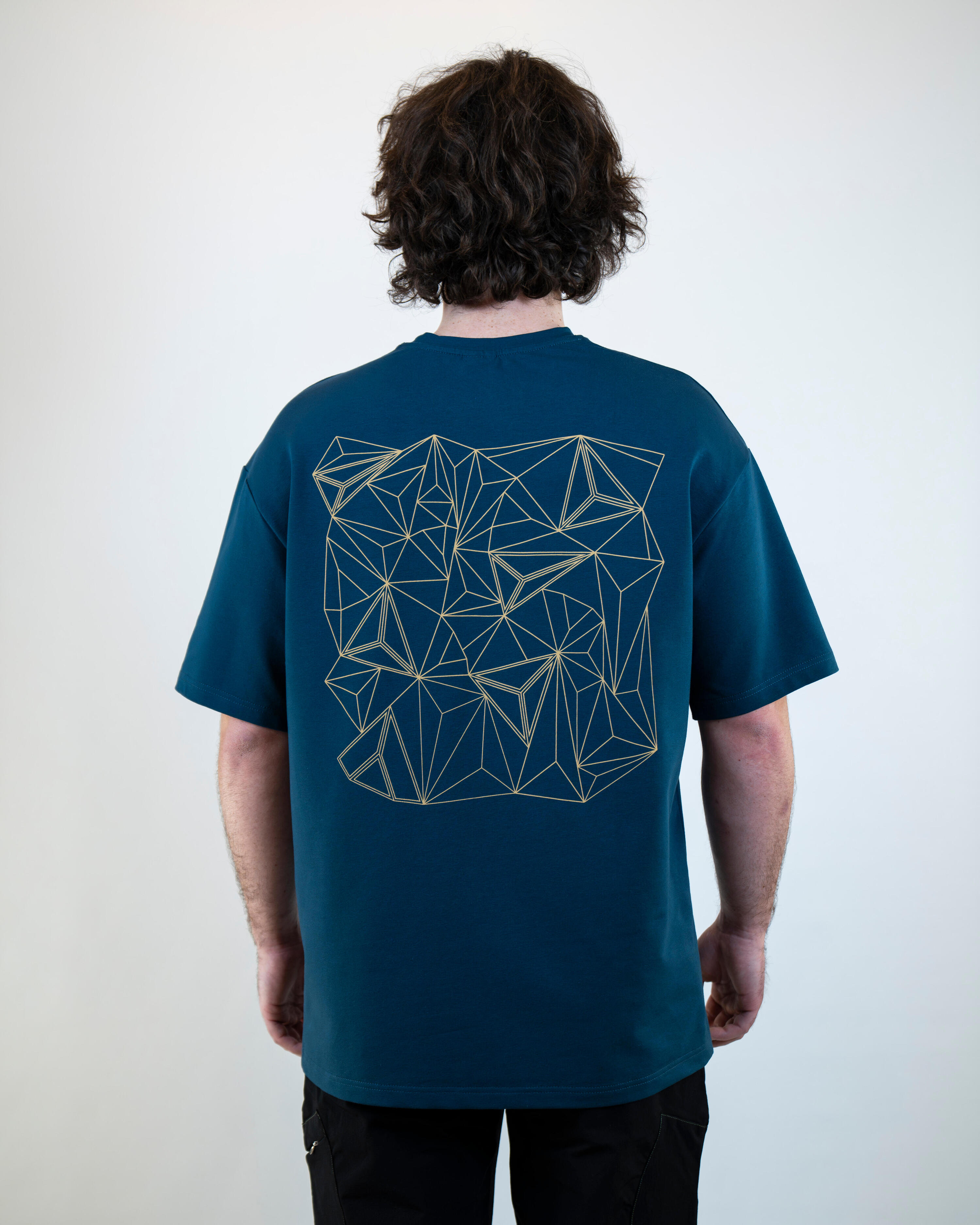 Oversized Boulder-Shirt Volumes Marineblau 6/7