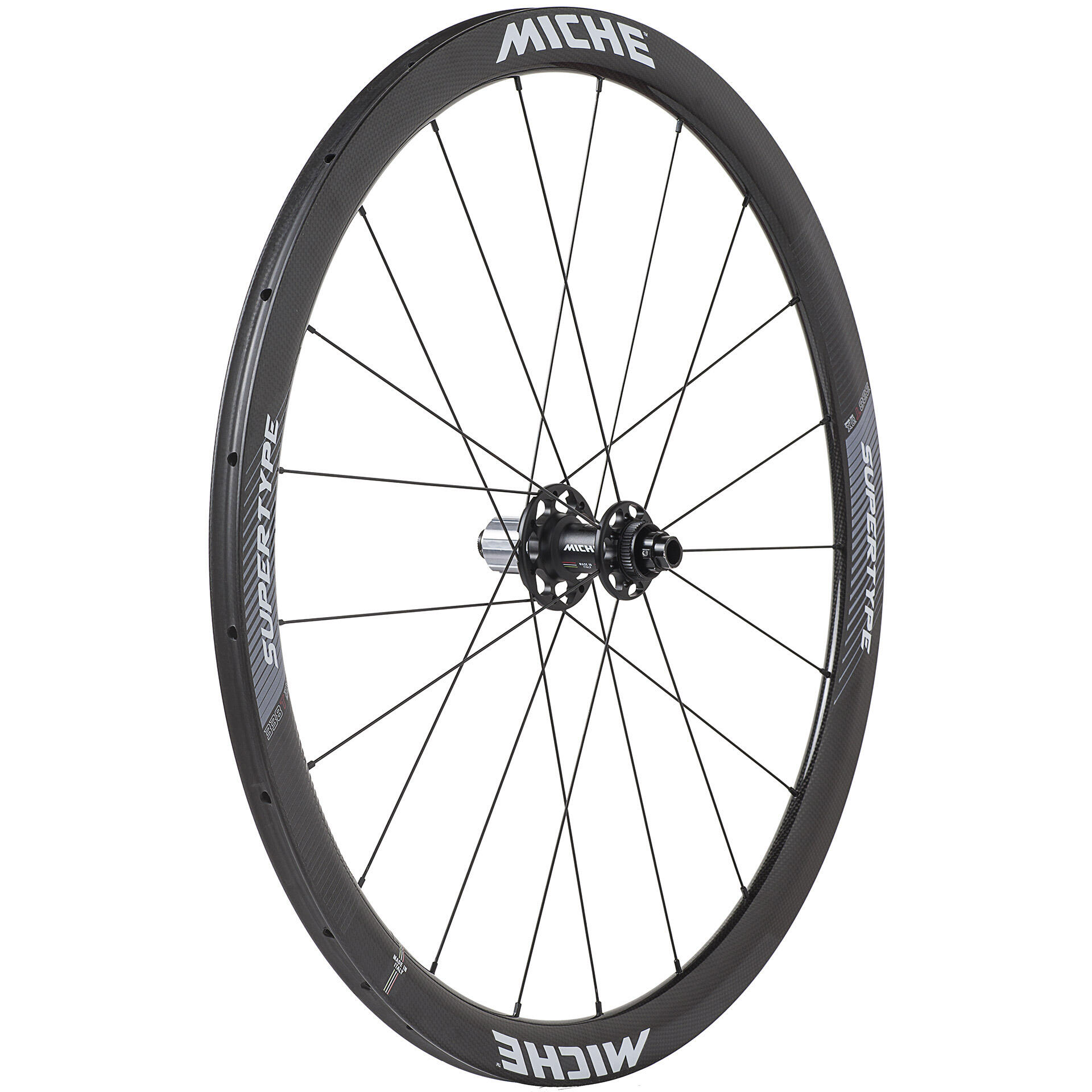 Miche Supertype 338TDX Ruote 11v (tubo) TX12/TX12 Centerlock, Alluminio. 2/3