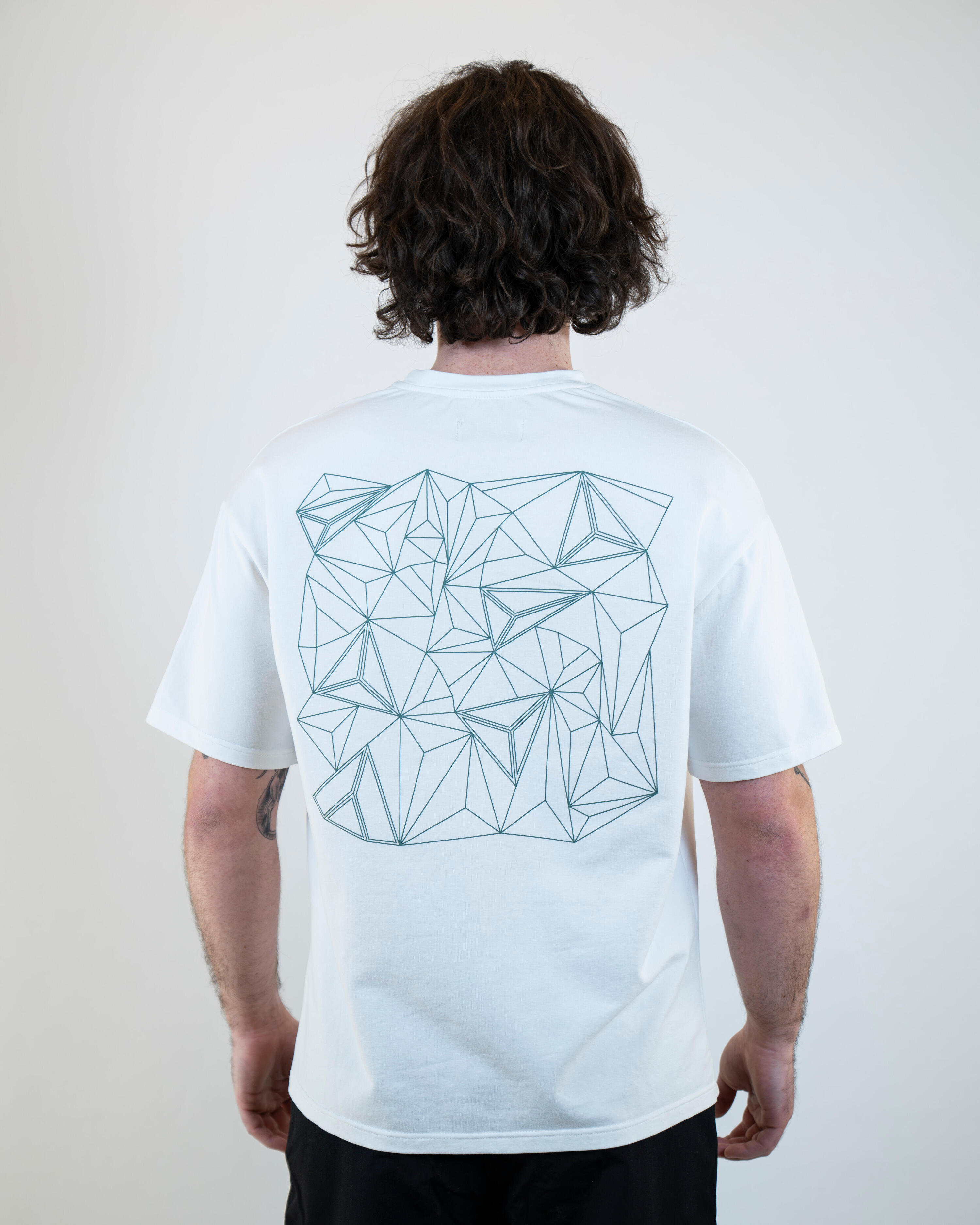 Oversized Boulder-Shirt Volumes Weiß 6/7