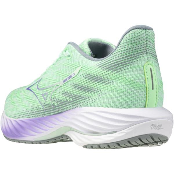 Mizuno Wave Rider 28 Green/Purple Hardloopschoenen voor dames 7/7