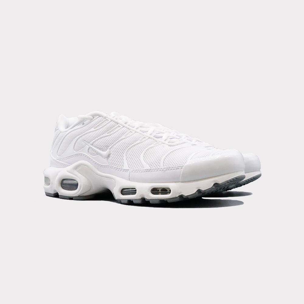 Chaussures - course - respirantes, amortissantes - air max plus - blanc/noir 2/7