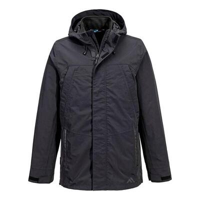 Kx3 3 in 1 jas voor volwassenen (zwart)