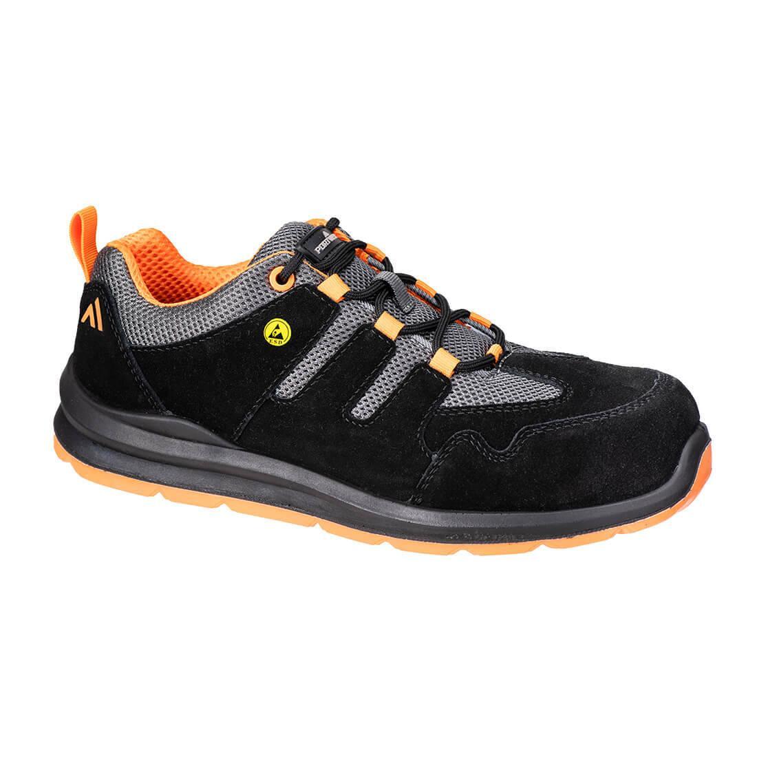Unisex Adult S1 ESD SR FO Cow Suede Composite Toecap Safety Trainers 2/2
