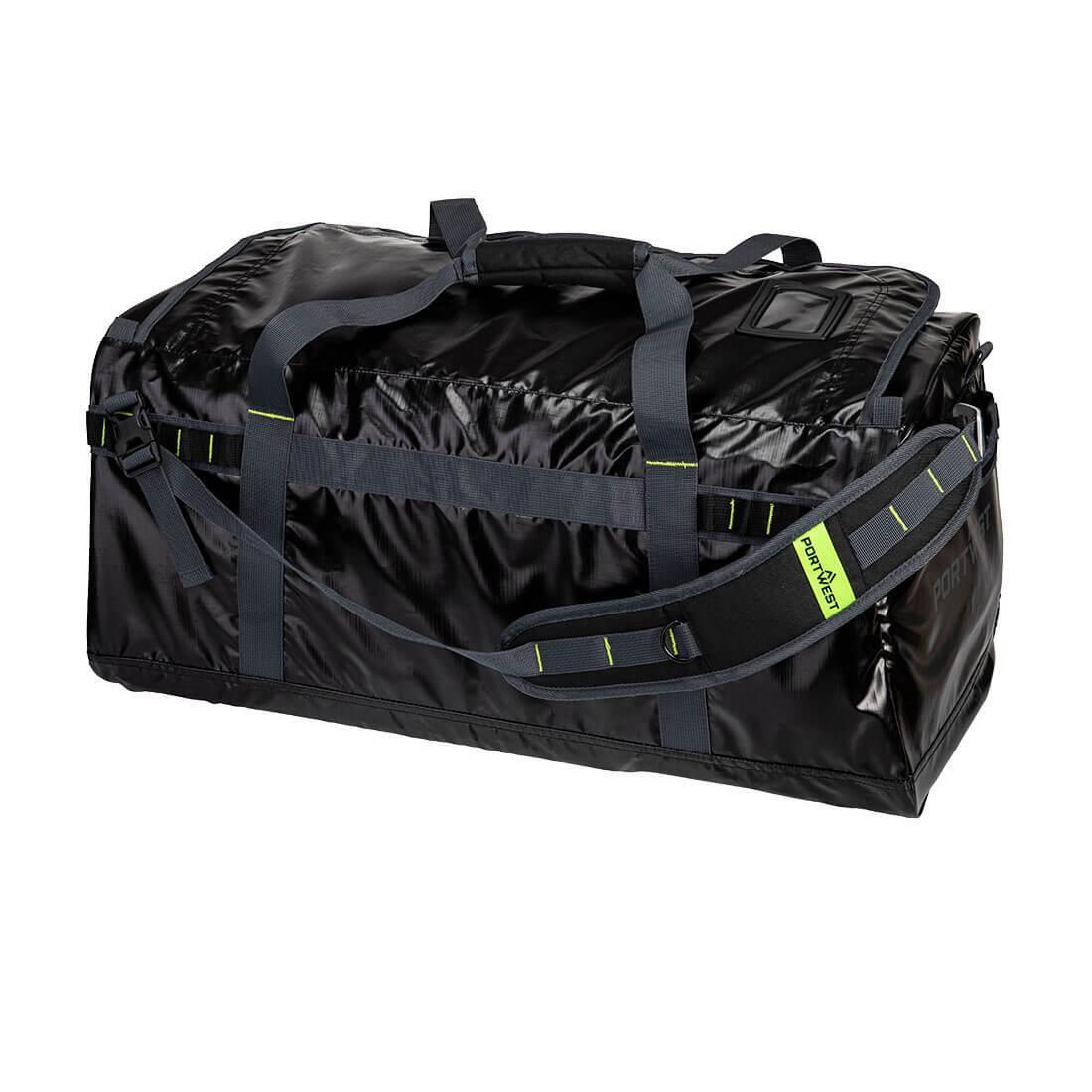 PORTWEST PW3 Water Resistant 70L Duffle Bag (Black)