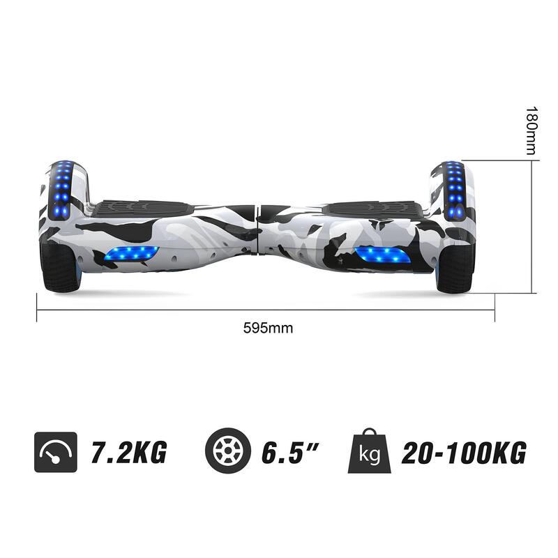Hoverboard Gyropode 6,5 palce s Bluetooth RCB-WJ1