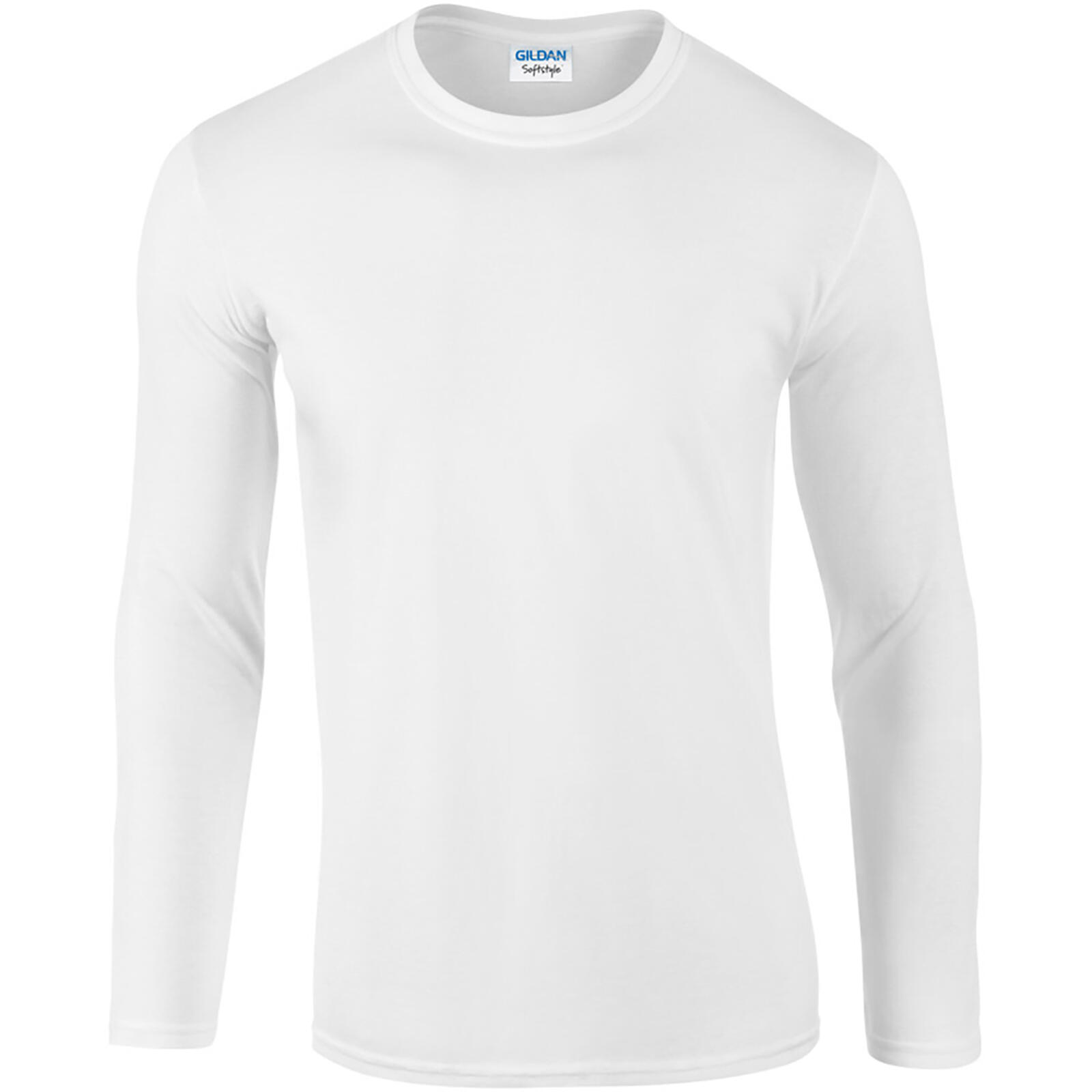 Gildan Mens Soft Style Long Sleeve T-Shirt (Pack Of 5)