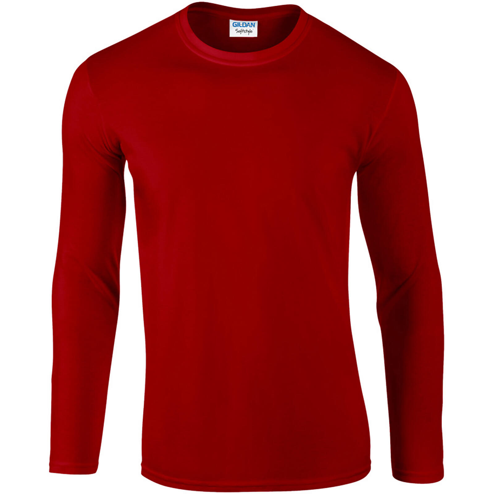 Gildan Mens Soft Style Long Sleeve T-Shirt (Pack Of 5)