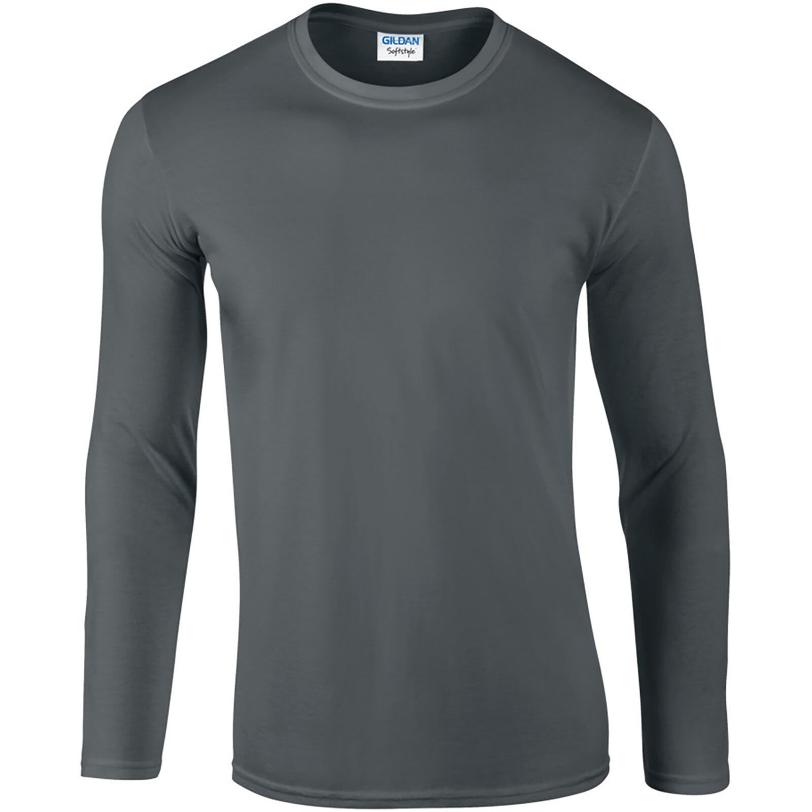 Gildan Mens Soft Style Long Sleeve T-Shirt (Pack Of 5)