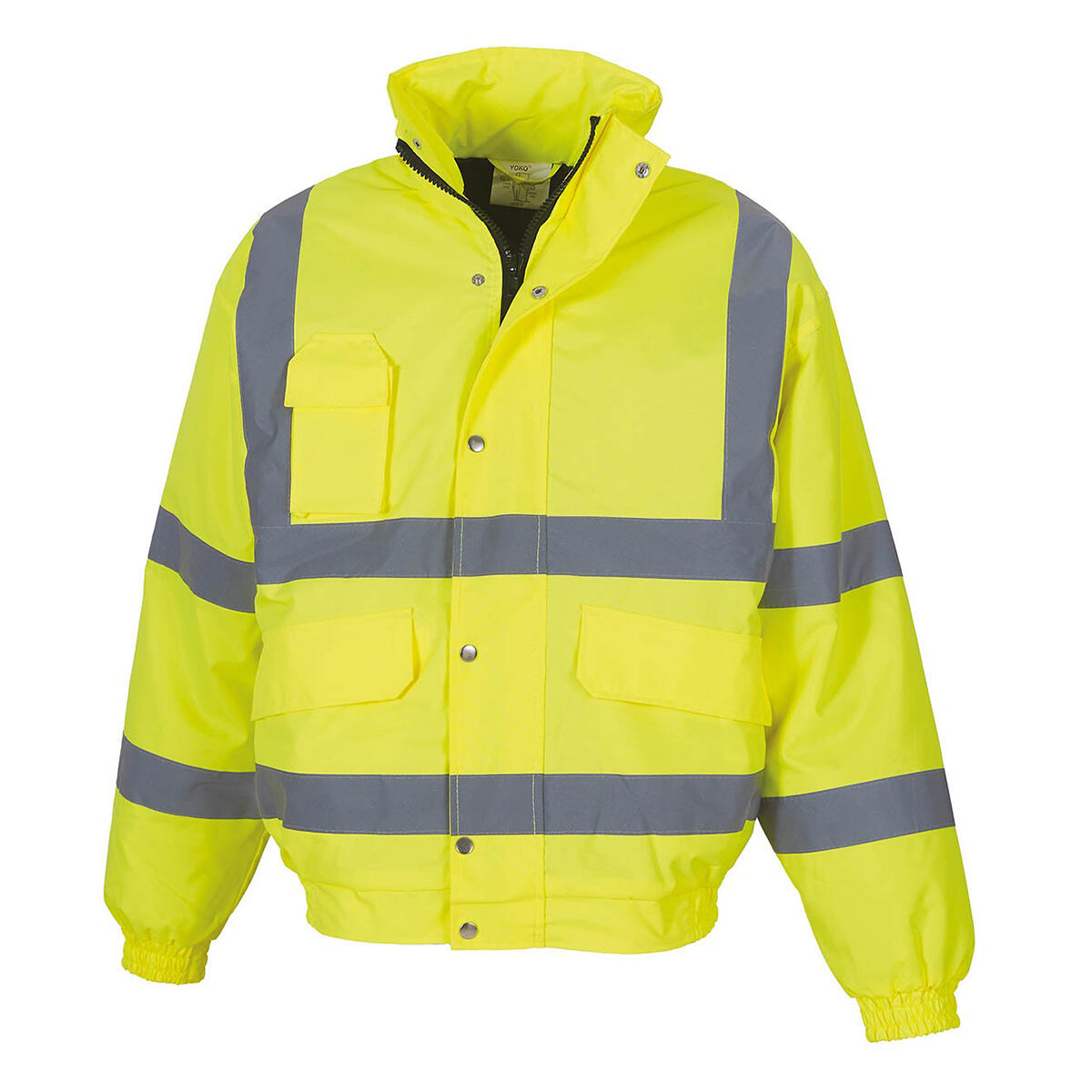 Yoko Mens Hi-Vis Bomber Jacket (Pack of 2)