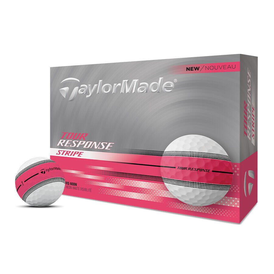 新品TaylorMade TOUR RESPONSE STRIPE 72球 TaylorMade Tour Response Stripe 2023 Single Golf Ball | PGA