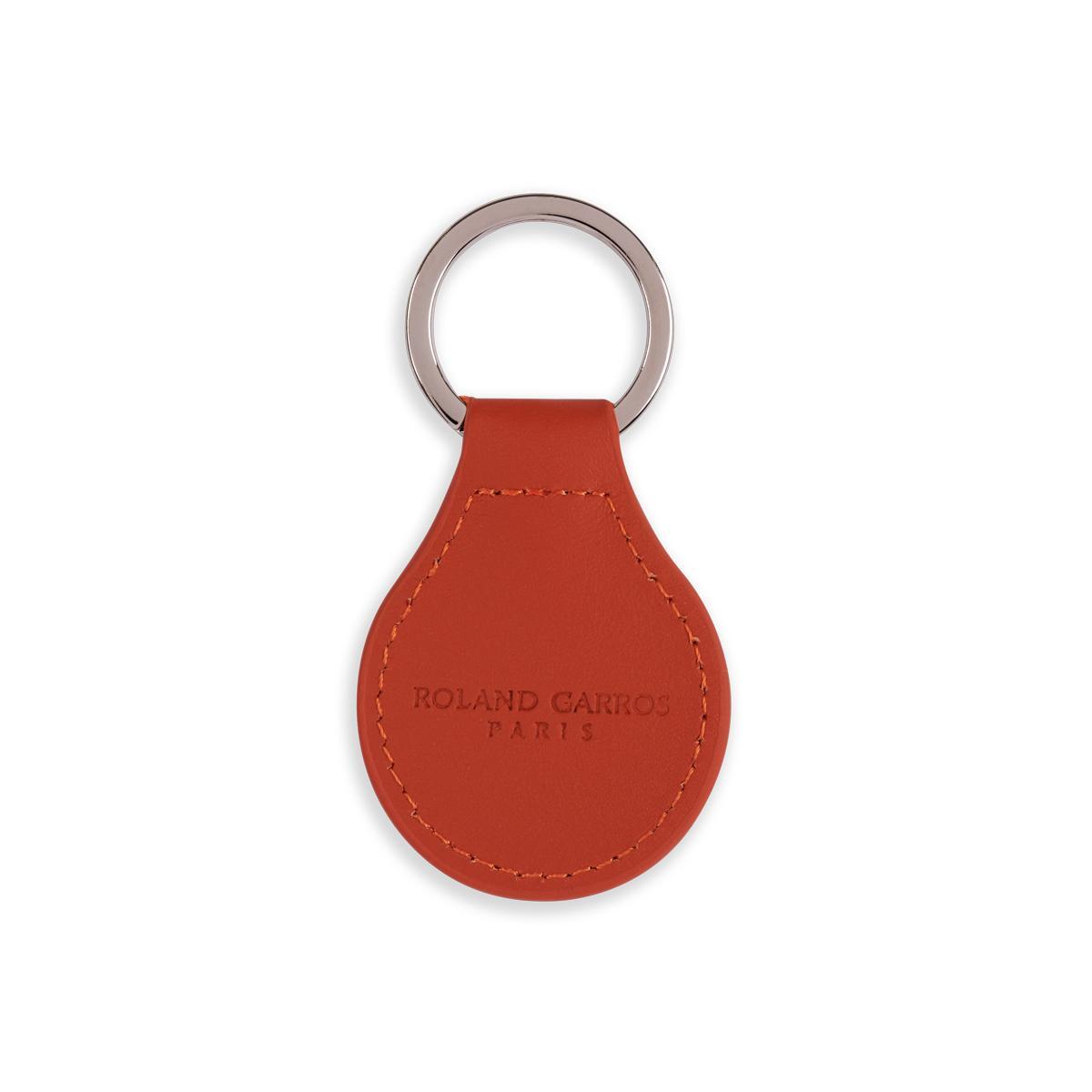 Porte-clés Cuir médaille logo Roland-Garros - Multicolore 2/2