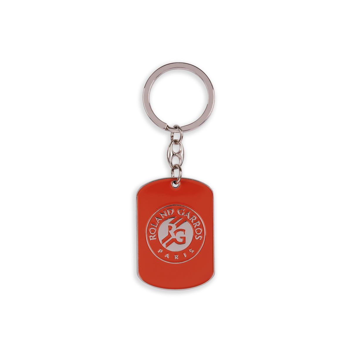 Porte-clés Plaque militaire Roland-Garros - Terre battue 2/2