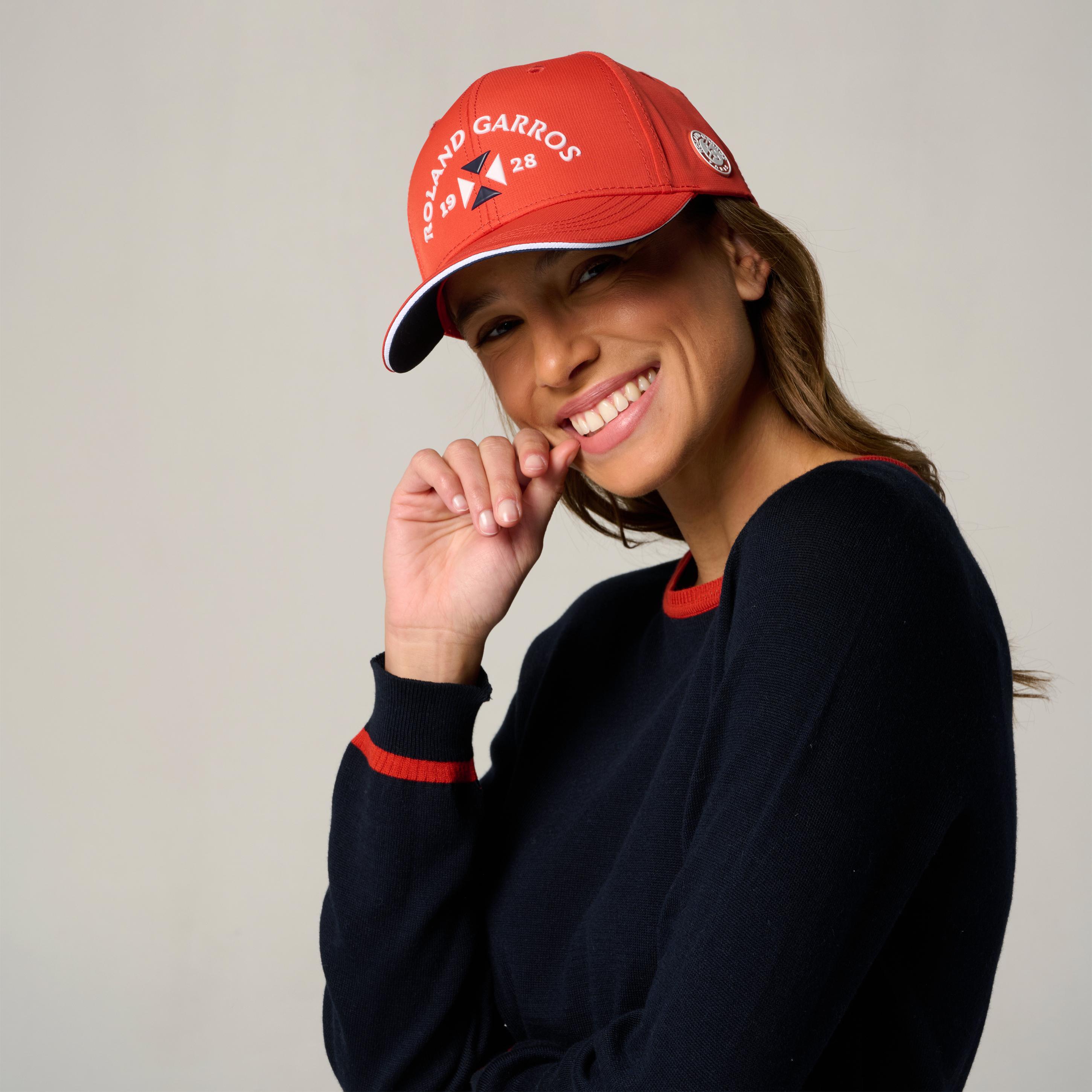 Roland Garros - Casquette Golf Adn Roland-garros - Terre Battue - Casquette - Orange - Decathlon