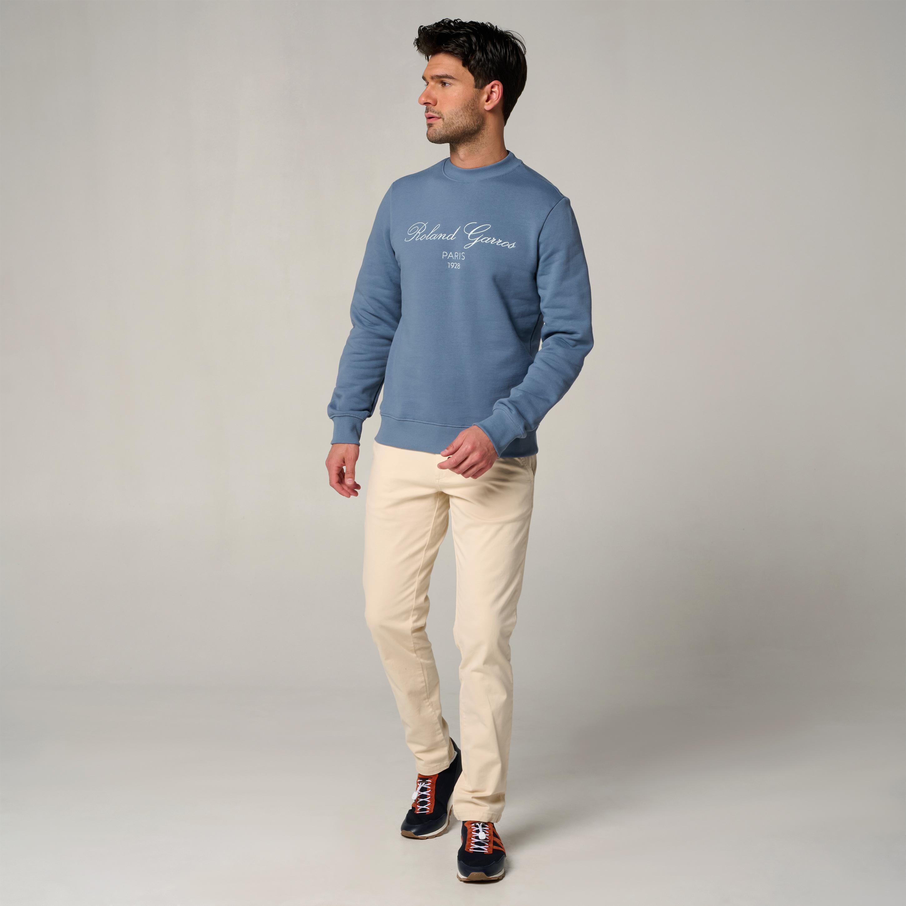 Sweat Sporty Chic homme Roland-Garros - Marine 4/5