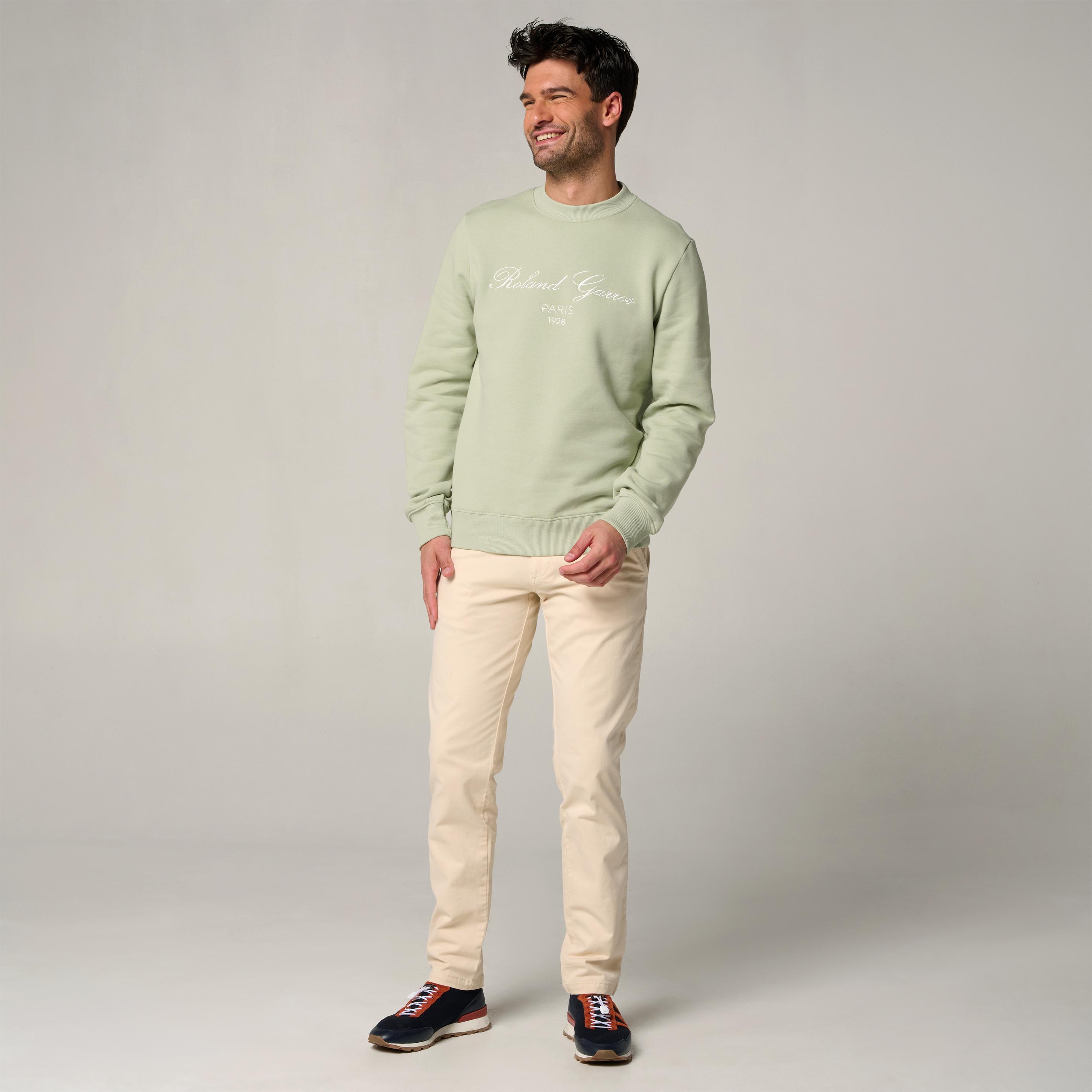 Sweat Sporty Chic homme Roland-Garros - Vert 3/5