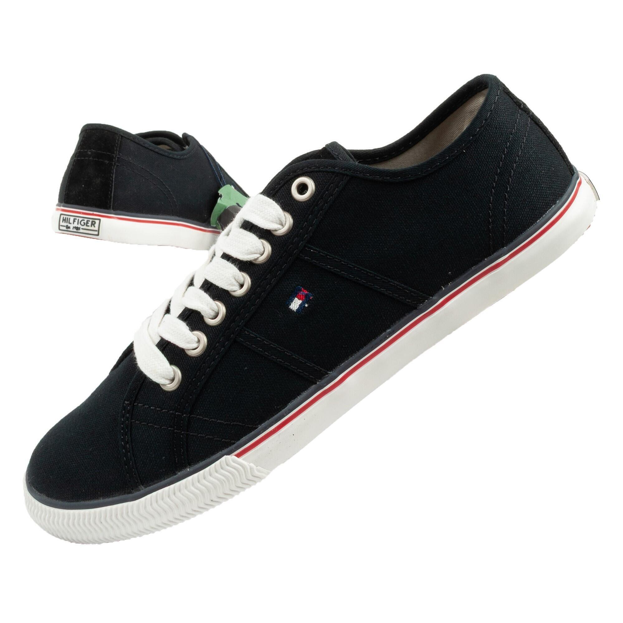 Tommy Hilfiger - Chaussures De Sport Baskets De Marche Pour Hommes Tommy Hilfiger - Baskets - Noir - Decathlon