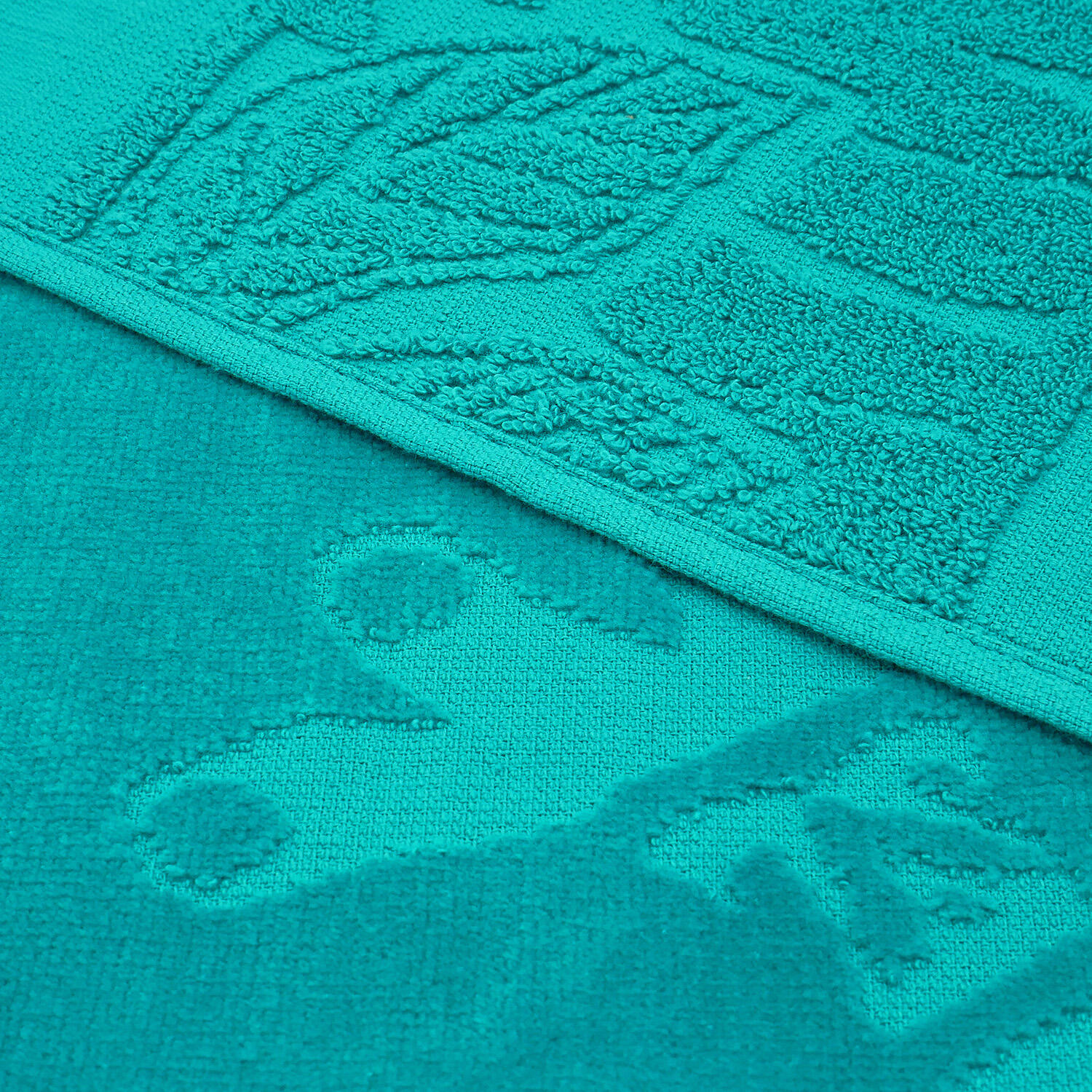 Telo mare in spugna velour Jacquard cesellato - Kariba - 90x170 cm - 340 g/m² 3/3