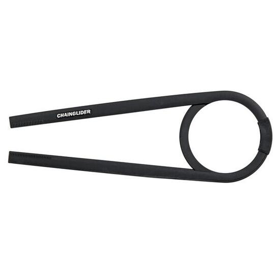 Hebie Kettensch. Vorderteil Chainglider 44 Zähne, schwarz, Langversion