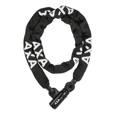 Axa linq city 180 cm slot - hoogwaardige ketting in zwart