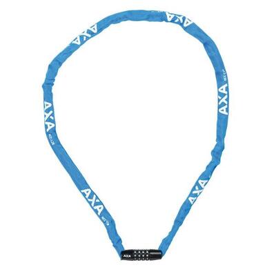 Axa rigid rcc120 kettingslot - 120 cm - blauw - veilig en handig