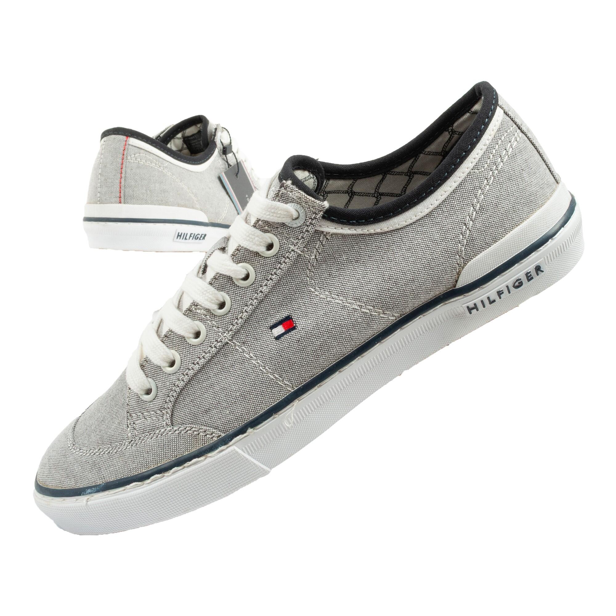 Tommy Hilfiger - Chaussures De Sport Baskets De Marche Pour Hommes Tommy Hilfiger - Baskets - Gris - Decathlon