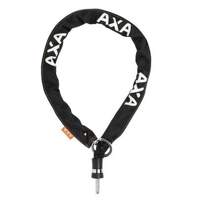 Axa rlc plus 140 - insteekketting voor fietsbeveiliging - zwart 140 cm