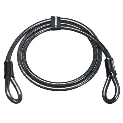 Anti-diefstal kabel met 2 lussen trelock zs180/180/12 180 cm x 12 mm