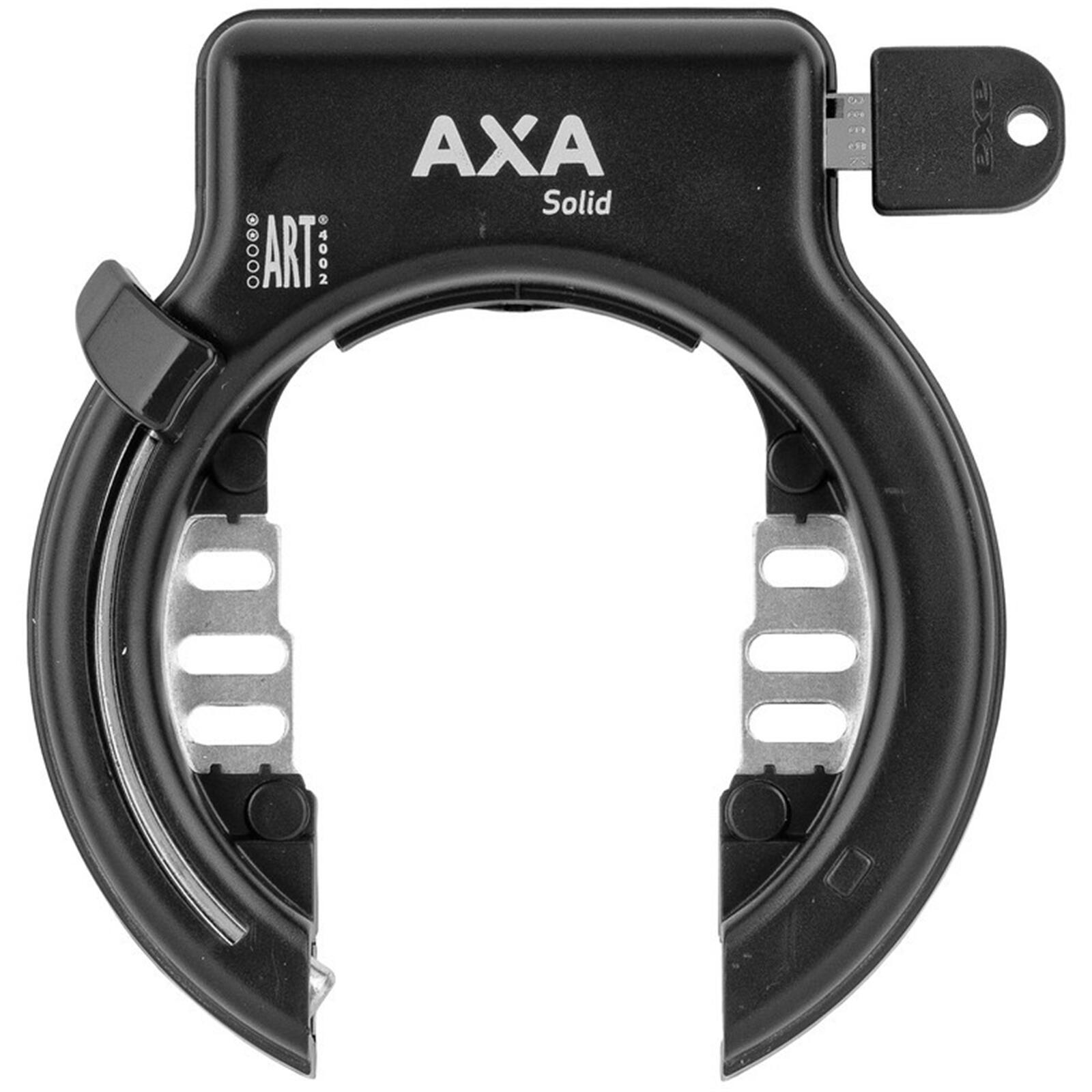 Axa - Ring Lock Solid - Noir (sur Carte) - Verrou - Blanc|noir - Taille Unique - Decathlon