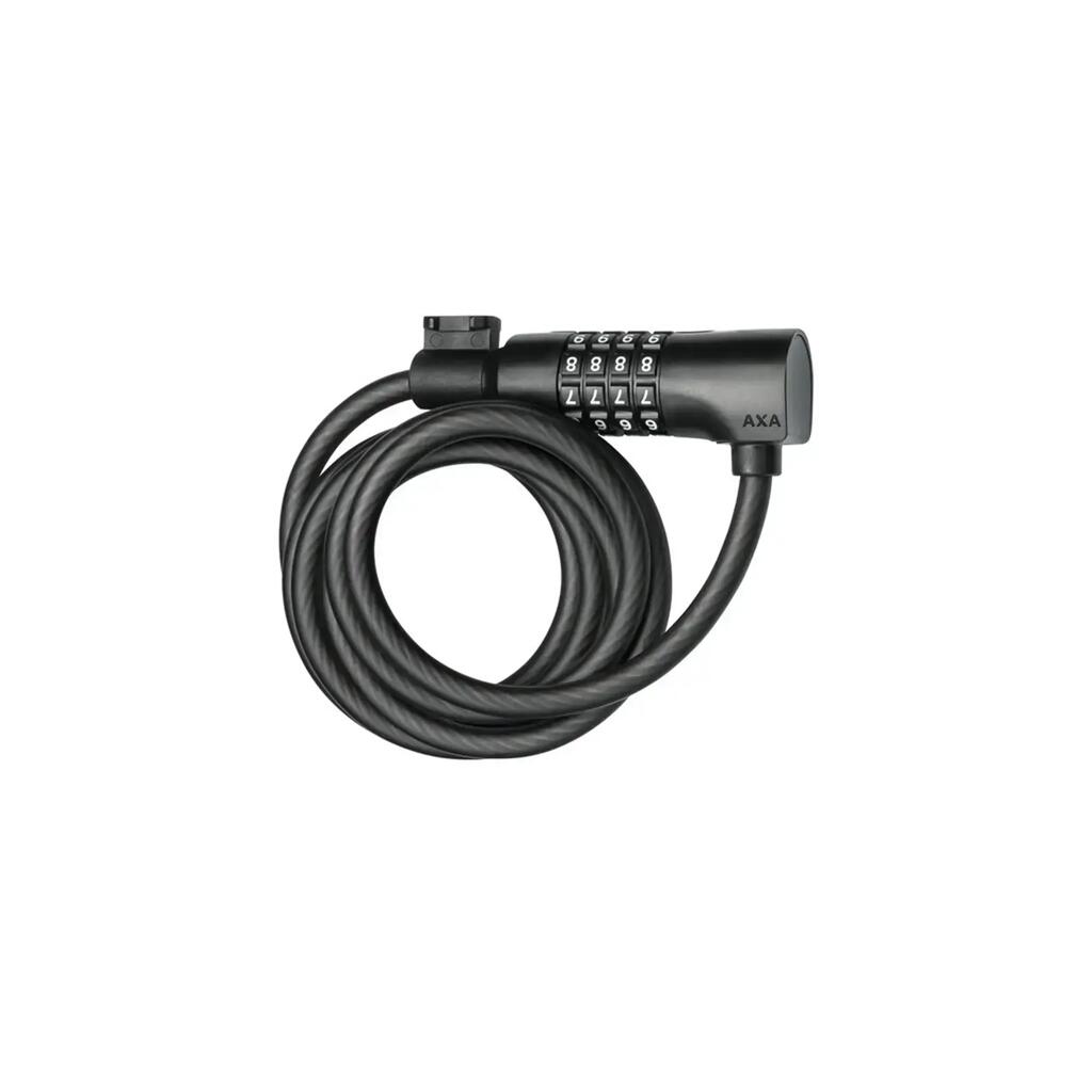 AXA Resolute Cable Lock 180 cm - Ø8 mm with Personal Code