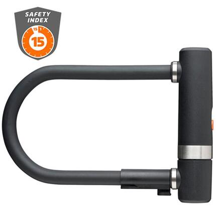 Axa Bügelschloss NEWTON Pro 190, AXA, Stahl, L=190mm, Ø=17mm, schwarz