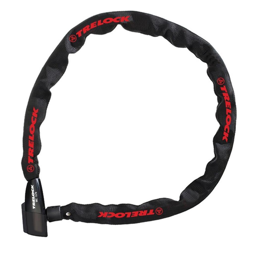 Trelock BC 115 110 4 - Black Chain Lock - 110cm for Bicycles