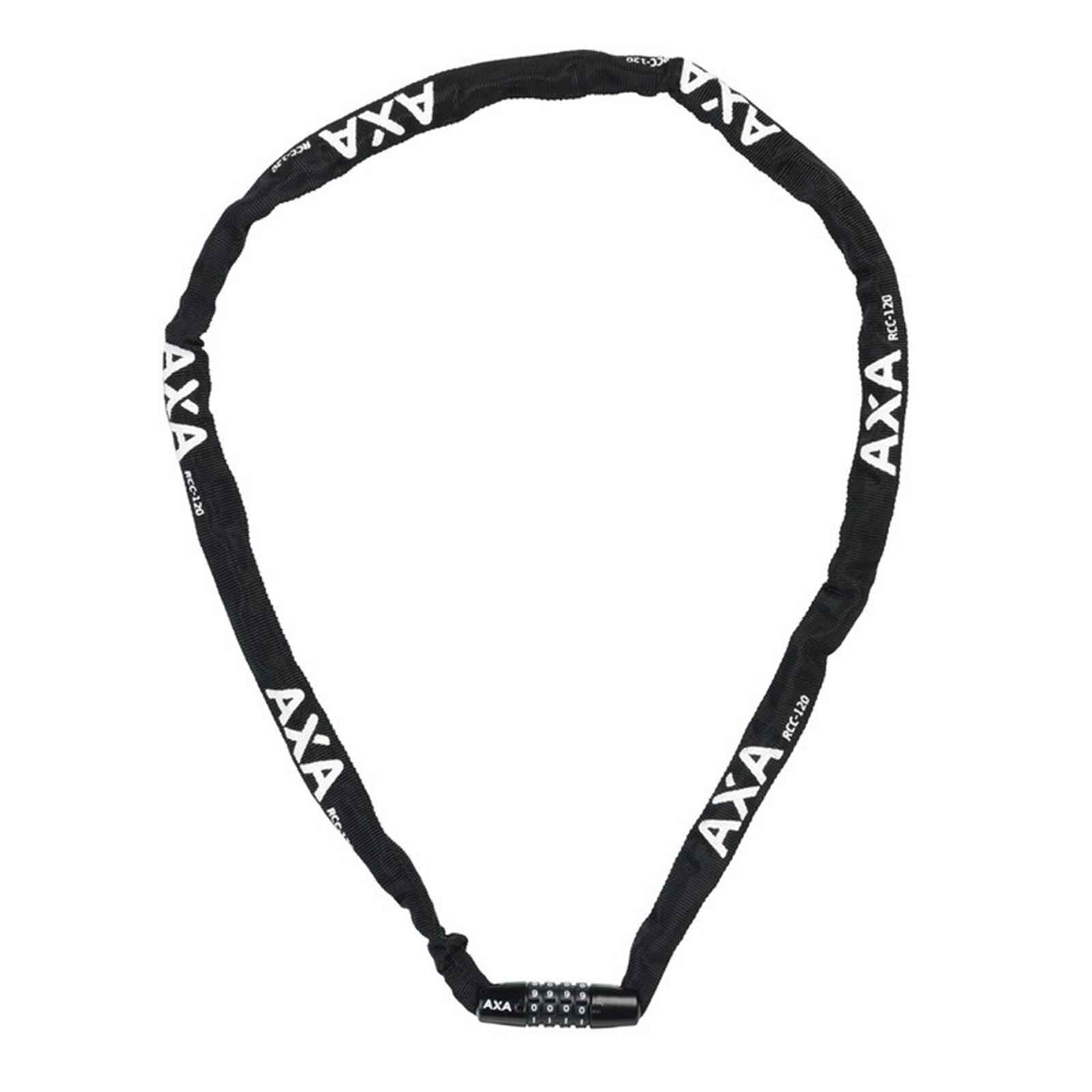 Axa - Cadenas À Chaîne Rigid Rcc Code 120/3,5 - Noir (conditionnement Individuel) - Verrou - Noir - Taille Unique - Decathlon