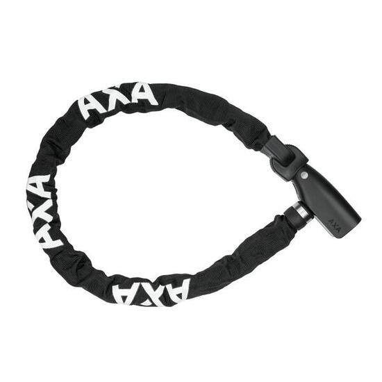 Axa cadenas à chaîne Absolute 90/8, longueur 90 cm, épaisseur 8 mm, noir