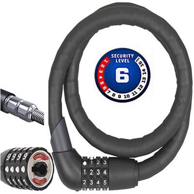 Lucchetto antifurto Abus Tresor Steel-O-Flex 1360/85