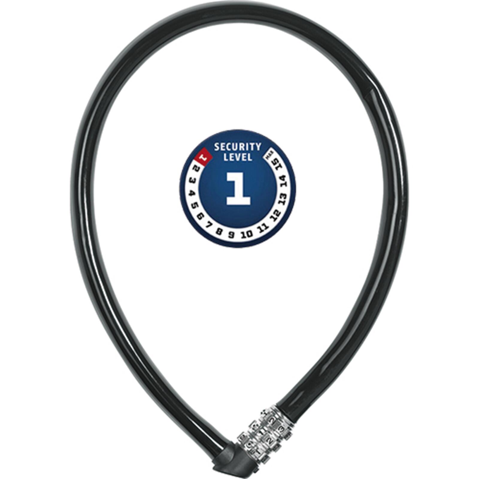 Abus - Cadenas À Câble Code 3406c/55 Noir - Verrou - Noir - Taille Unique - Decathlon