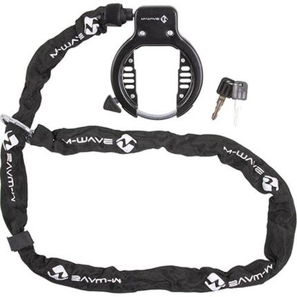 M-Wave antivol cadre Ringchain 63 mm avec chaîne 1 500 mm