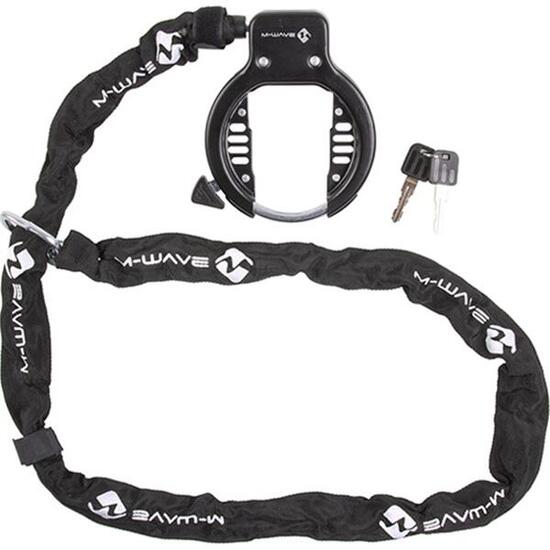 M-Wave antivol cadre Ringchain 63 mm avec chaîne 1 500 mm