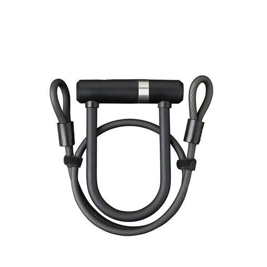 AXA Newton Pro UL Mini + Kabel - Hochwertiges Bügelschloss