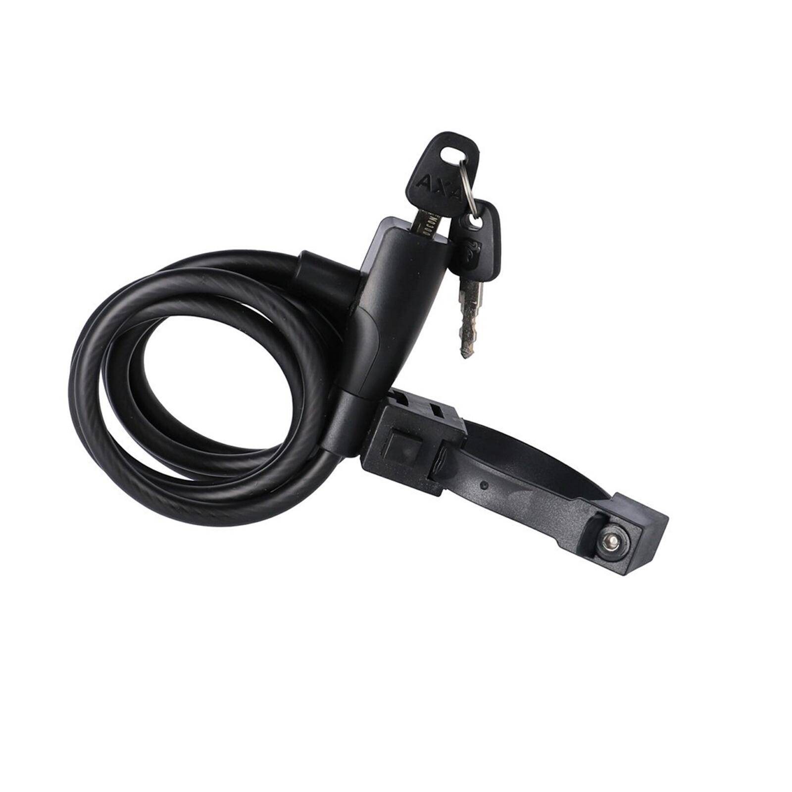 AXA Kabelschloss Resolute 180/8 Länge 180cm, Ø8mm, schwarz 1/5