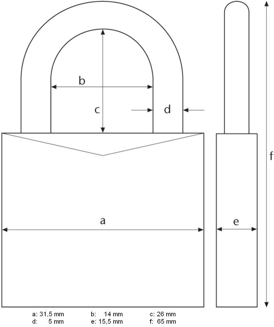 ABUS Cadenas antivol à combinaison 3 Chiffres - 145 / 30 mm 2/3