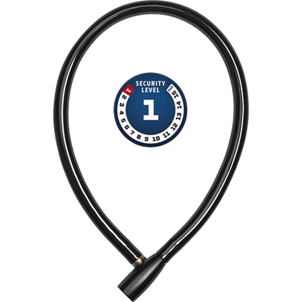 ABUS 3406K 55 Cable Lock - Premium Bicycle Lock in Black