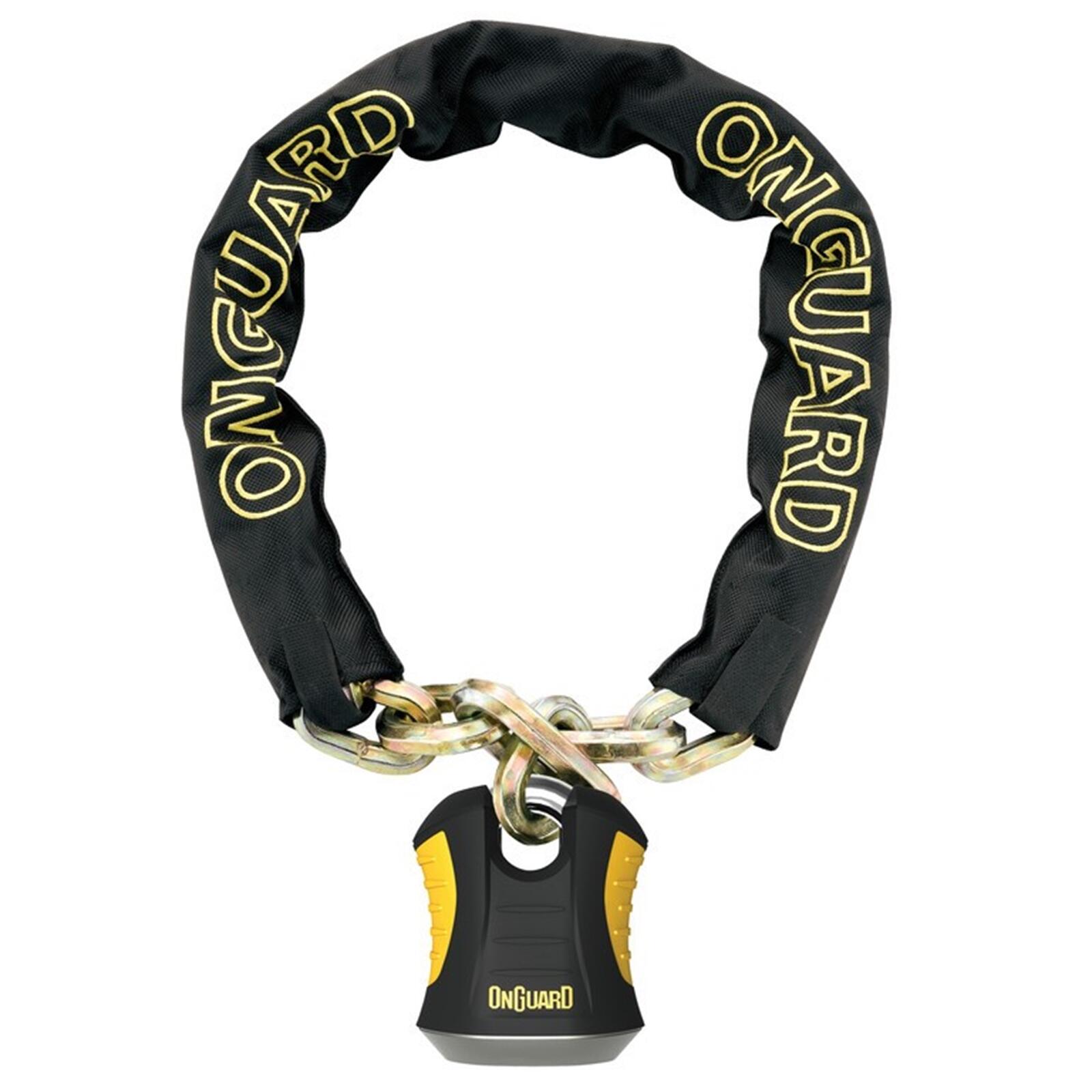 ONGUARD Onguard Kette m. Bügelschloss Beast 8017 Länge 110cm, Ø12mm, schwarz