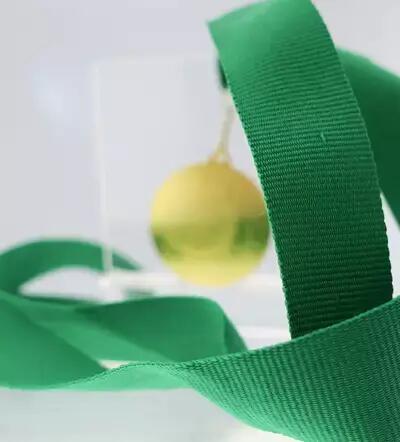 Snur Medalie Verde 22mm 3/4