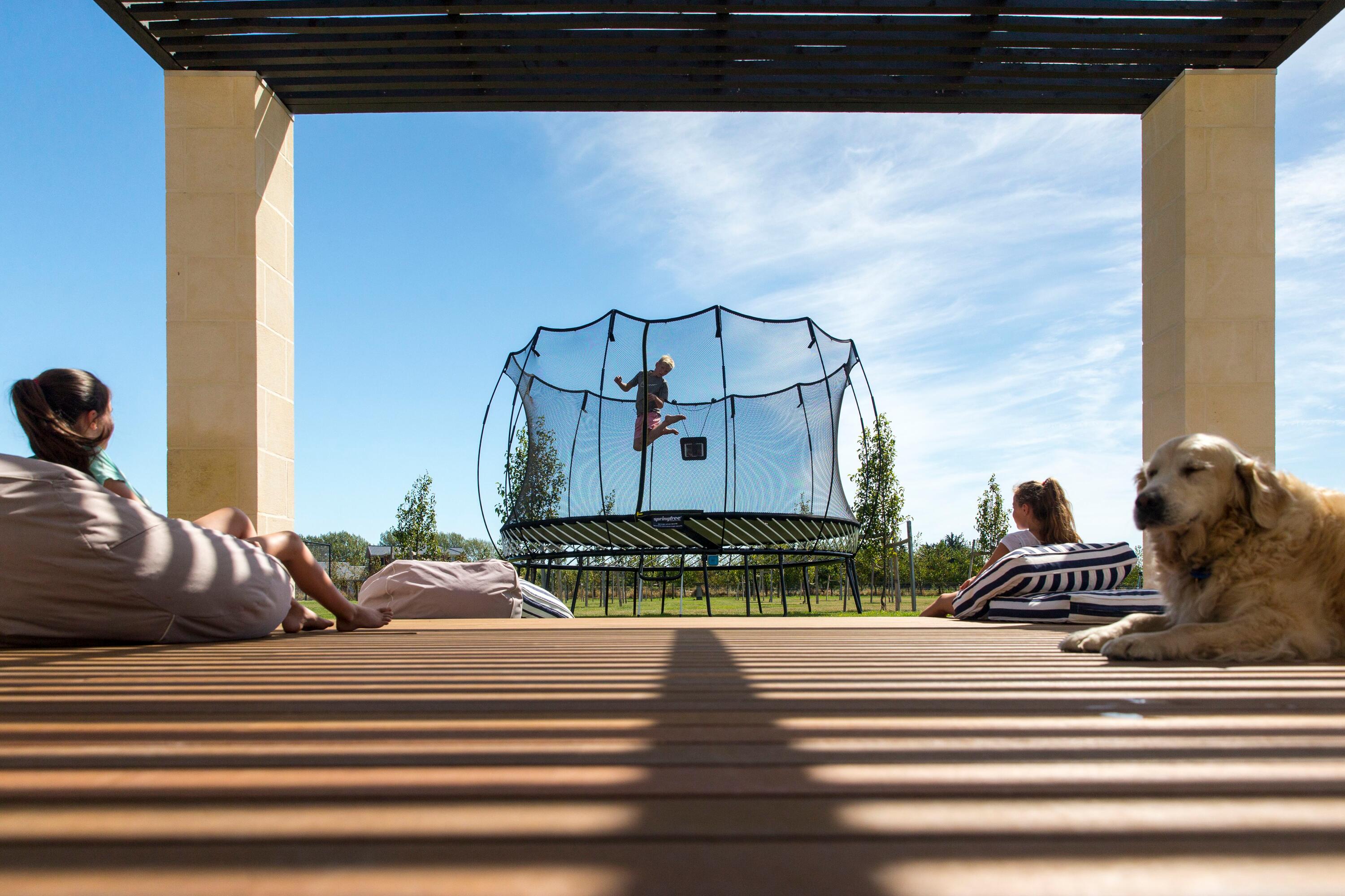 Springfree Trampoline R132 Jumbo Round - 400cm 3/3