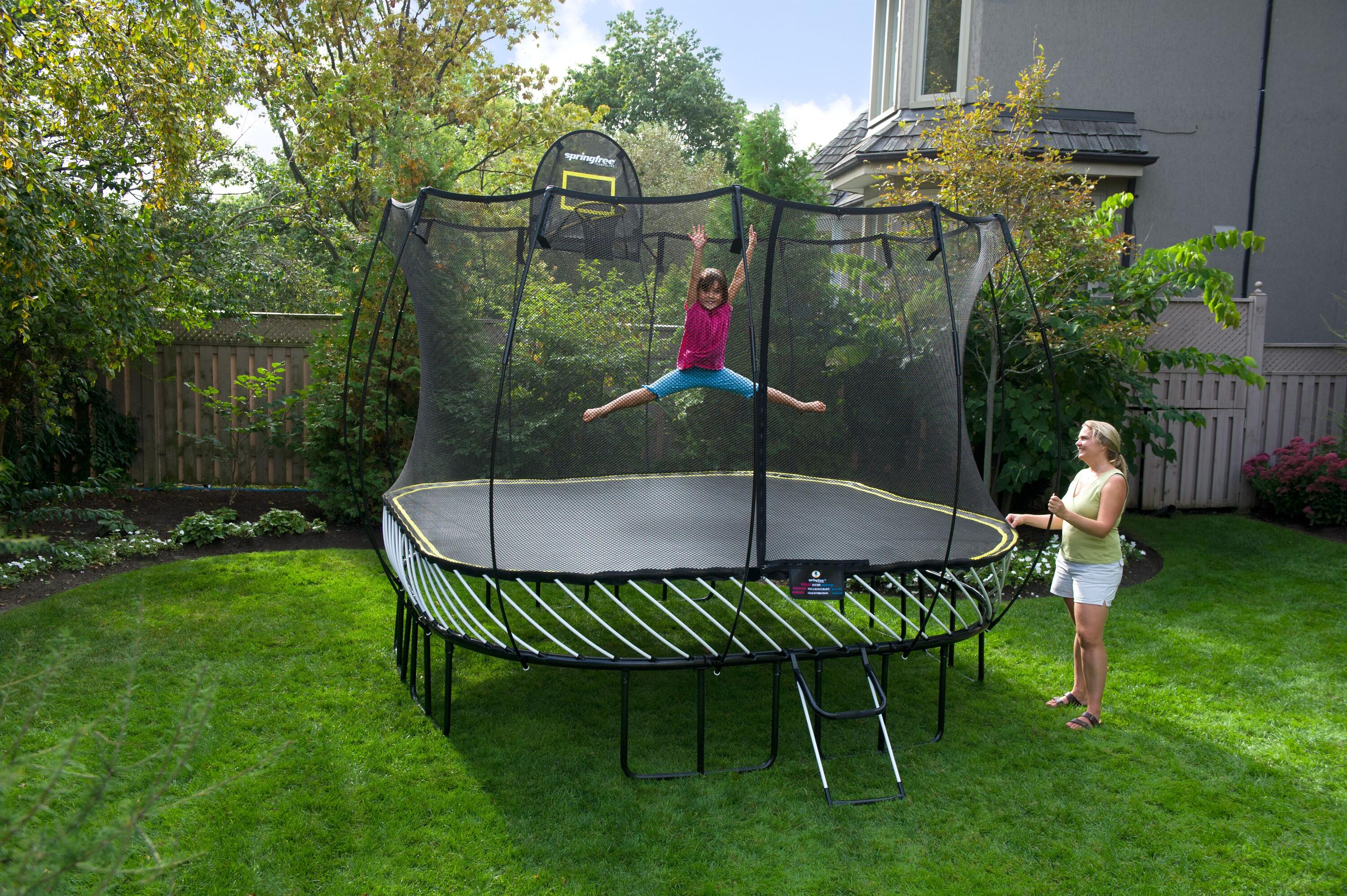 Trampoline Springfree Trampoline S113 Large Square 3/3