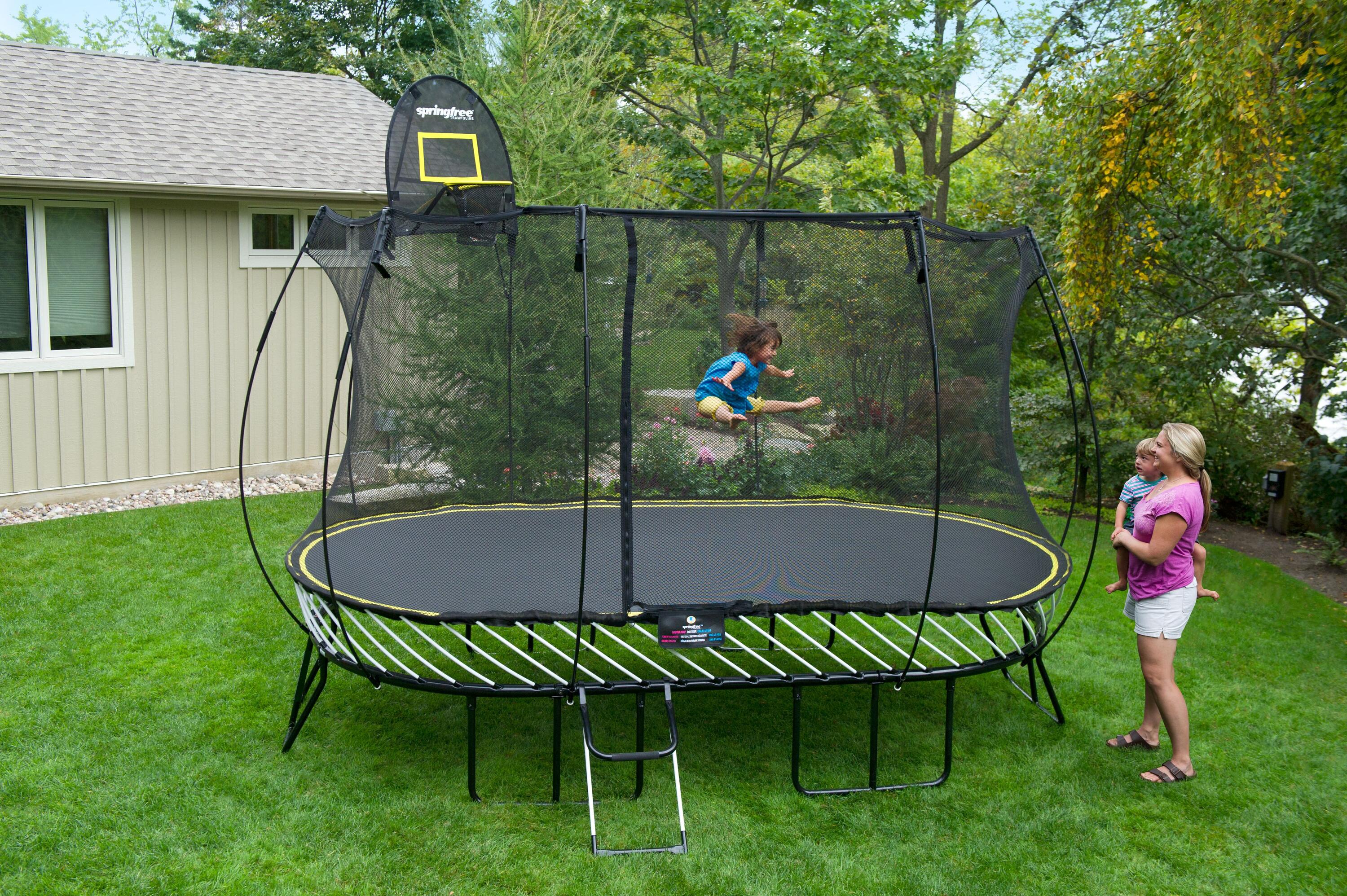 Springfree Trampoline O92 Large Oval 2/3