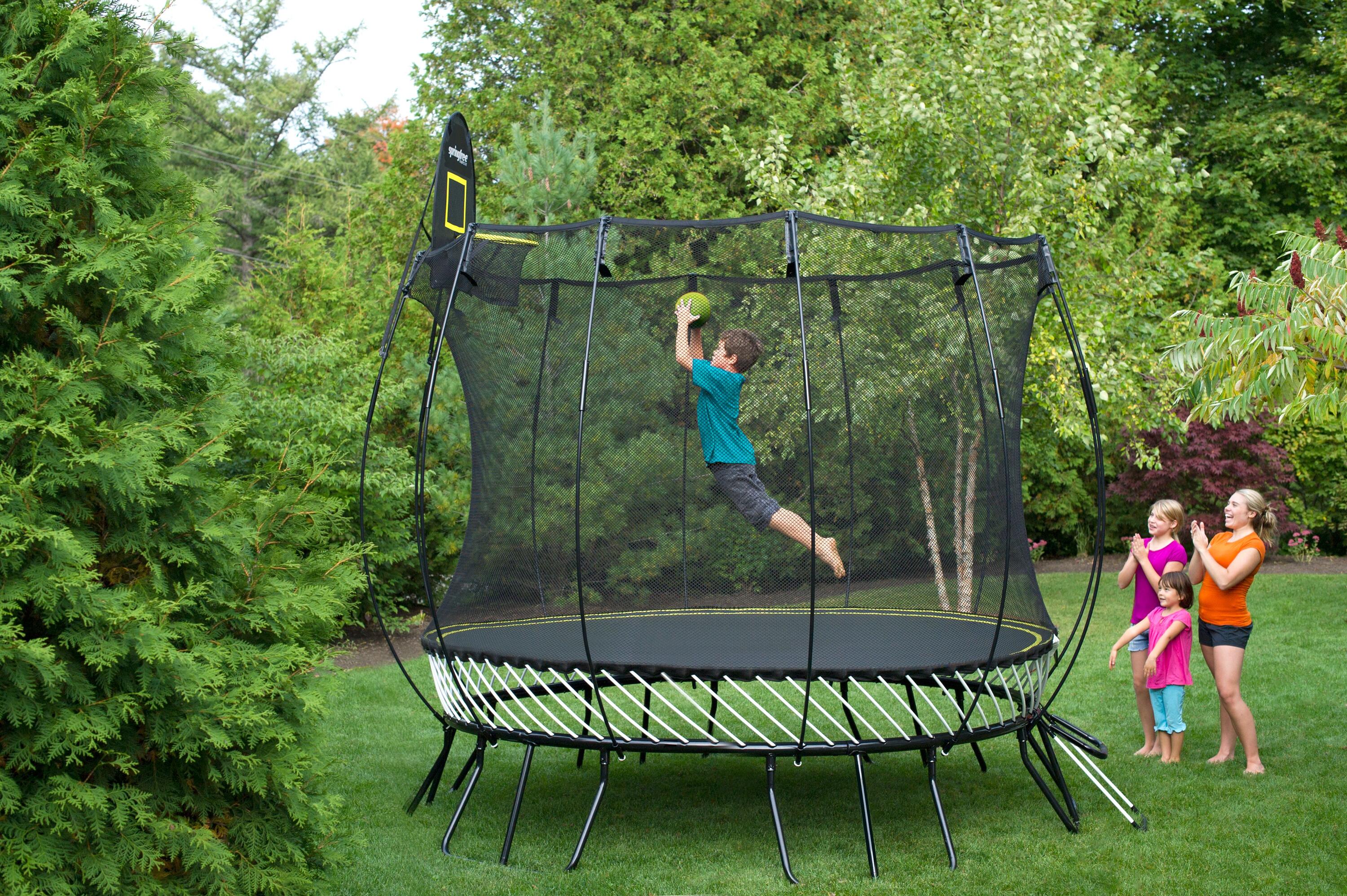 Trampoline Springfree Trampoline R79 Medium Round 3/3